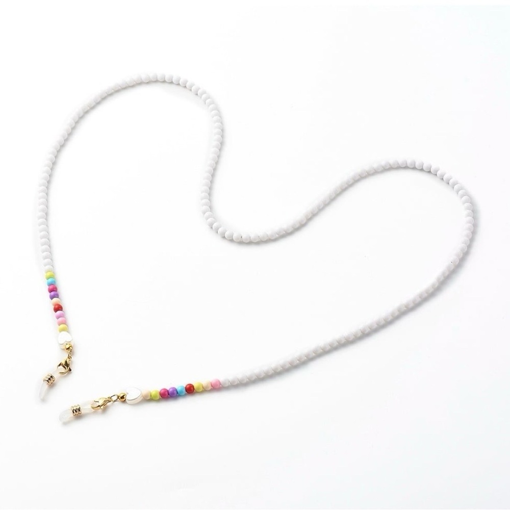 Colorful Beaded Eyeglass Chain